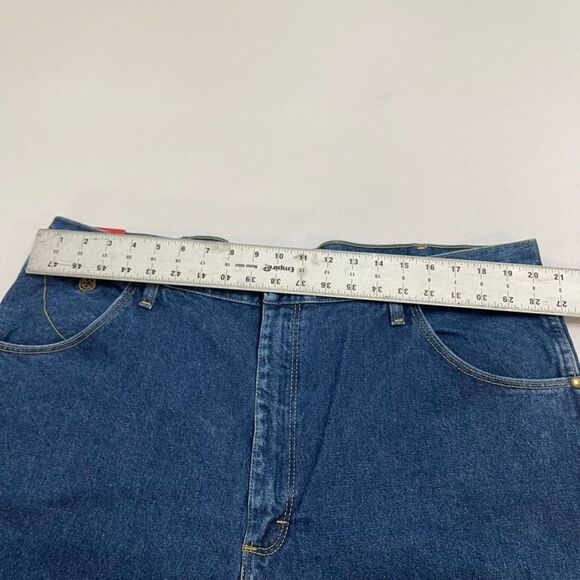 NWT Wrangler George Straight Cowboy Cut Relaxed Fit Denim Jeans Size 42 X 30 - Picture 2 of 10